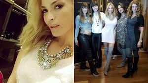 Claudia Fernández festejó con amigas su cumple