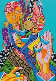 Brazilian Artist Duo Bicicleta Sem Freio Art Collage Wall Psychedelic Art Psychadelic Art