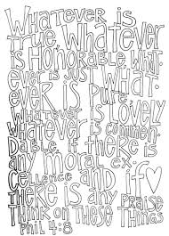 Share this page with your friends :) share on facebook. Think On These Things Philippians 4 8 Coloring Page From Victory Road