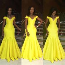 Top Ten Beautiful Yellow Cord Lace Aso Ebi Styles To Rock Stile Africano Vestito Africano Stile Di Moda