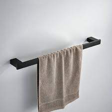 Supporto Da Parete Portasciugamani 40 Cm Colore Nero In Acciaio Inox Sus 304 Asciugamano Da Bagno Bar Beelee Ba8003b 40 Porta Asciugamani Asciugamano Parete