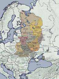 Lithuanian lands were united under mindaugas in 1236; Kievan Rus New World Encyclopedia