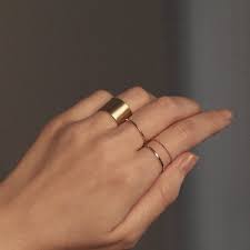 12mm Flat Band 14k Gold Flat Band Flat Wedding Band Minimalist Flat Ring Stackable Band Stacking Ring Matte Finish Or High Polished Jewelry Minimalist Jewelry Fashion Rings