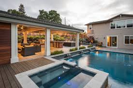 This information is being provided by the bay east mls, or ccar mls, or bridgemls. Cabana Pool Outdoor Living Construction Walnut Creek Ca Contemporary Swimming Pool San Francisco By Dpg Pavers And Design Houzz