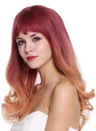 Read on for all our best curly hair washing tips. Quality Women S Wig Long Fringe Sleek Curly Hair Tips Balayage Mix Purple Orange Blonde Lady
