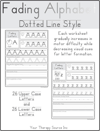 Visual Prompts And Handwriting Your Therapy Source Occupational Therapy Handwriting Instruction Occupational Therapy Kids