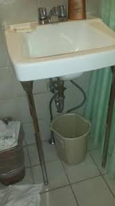 catch dripping water. smelled foul