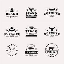 Barbeque Bbq Grill Food Vector Logo Design Template In 2020 Logo Design Template Grill Logo Logo Restaurant