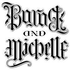 Barack And Michelle John Langdon Typography Inspiration Typography Barack And Michelle