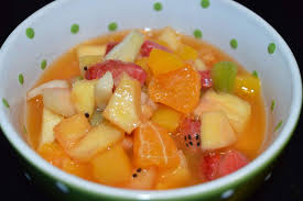 Comeremos macedonia de frutas y queso con nueces y bailaré.: Macedonia De Frutas