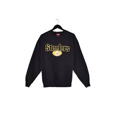 (now known as usx corp.), the logo contains three hypocycloids (diamond shapes). Nfl Pittsburgh Steelers Logo Sweatshirt L
