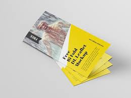 Free 5 X Bi Fold Dl Brochure Mockup Creativebooster
