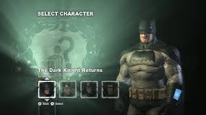 Please note that skins are only accessible in new game plus or challenge maps under the story option. Batman Arkham City Armored Edition Review Gamespot