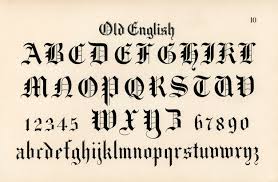 How to text with calligraphy font letters use the input field above to type in your message. Free Photo Old English Calligraphy Fonts From Draughtsman S Alphabets By Hermann Esser