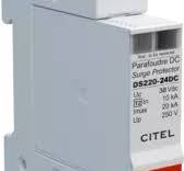 DS220-24DC - DC power surge protector - 24 Vdc, CITEL
