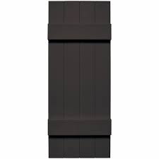 Exterior shutters play a significant role in the curb appeal of your home. Exterior Vinyl Board Batten Shutters Mid America