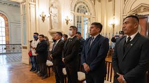 Se realizó el acto de ascenso a la Guardia de Protección de Casa de Gobierno