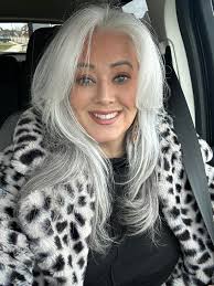 Woman's New Short Haircut and Natural Look