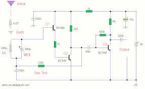 Tuner fm dengan if dengan cd2003gp / merakit tuner fm dengan daya baterai / tuner fm dengan if dengan cd2003gp. Am Radio Receiver Electronic Schematic Diagram