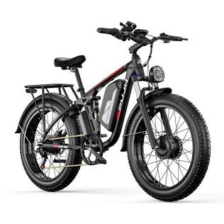 PUJH PU354 Full Suspension Fat Tire E-bike – PUJH E-Bike