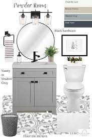 6 Main Floor Living Design Boards Powder Room Renovation Powder Room Remodel Powder Room Decor
