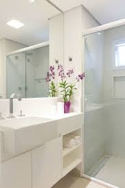 Banheiro Branco Com Pastilhas Melhores Projetos De Banheiro Design De Interiores De Banheiro Banheiros Modernos