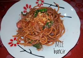 Resep Mie Bancir Oleh Ayu Resep Resep Mie Tumis