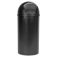 1.2 gallon small trash bags garbage bags, mini compostable strong bathroom wastebasket can liners trash bags for home teyyvn 1.2 gallon small drawstring trash bags, black, 108 counts. Swing Push Trash Cans Trash Recycling The Home Depot