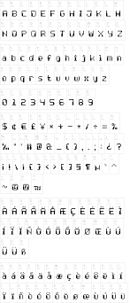 Computer Pixel 7 Font Computer Font Computer Jobs Typography Fonts