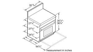 36 inch pro harmony standard depth gas