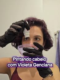 #violetagenciana #cabeloroxo #pintandocabelo #cabelo #roxo