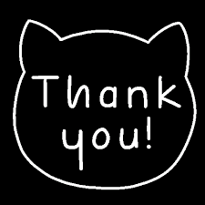 Cat says thank you animated gif image download free. Cat Thank You Sticker For Ios Android Giphy