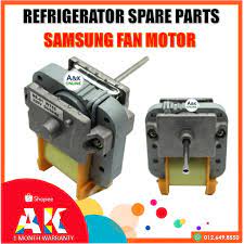 Hemat listrik hanya butuh 4. Fan Motor Samsung Rf01wt52 Peti Sejuk Spare Parts Shopee Malaysia