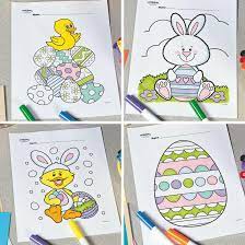 Celebrate easter with these books filled with coloring pages and an assortment of puzzles and activities. Free Printable Easter Coloring Pages Fun365
