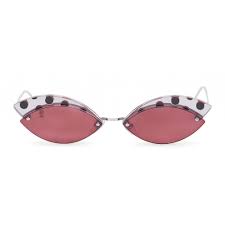 Fendi Defender Aviator Sunglasses Red Pois Sunglasses Fendi Eyewear Avvenice
