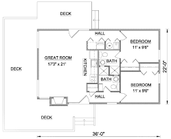 Plan 12716ma Escape With Wraparound Deck Planos De Cabana Planos De Planta De La Cabana Planos De Mini Casa