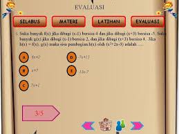 Maybe you would like to learn more about one of these? Media Pembelajaran Berbasis It Suku Banyak Polinomial Oleh