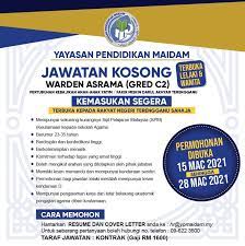 Jika sebelum ini, tarikh tutup adalah pada 15 februari, ianya dianjakkan. Maidam Terengganu Tarikh Tutup