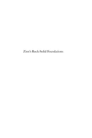 Os 054 Dekker Zions Rock Solid Foundations An Exegetical Study Of