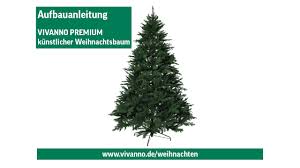 Mit diesen tipps hält ihre tanne die. Vivanno Premium Weihnachtsbaum Aufstellen Aufbauanleitung Youtube