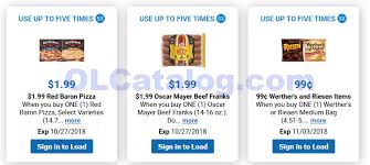 Dillons Weekend Sale 1 99 Red Baron Pizza October 26 27 2018 Do You Know What S In And What S Hot In The Dillons For This Week If You Haven T Using The S