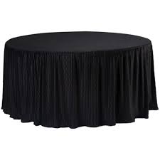 Shop for 60 inch round tablecloth at bed bath & beyond. 60 Inch Round Black Table Cloth Made For Round Folding Tables The Folding Table Cloth