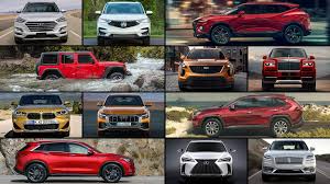 2019 new suvs the ultimate buyers guide motor trend