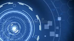 Free download blue tech circles wallpapers hd wallpapers for desktop, mobile & tablet. Futuristic Blue Hi Tech Technology Background Stock Video Video Of Geometric Digital 83928465