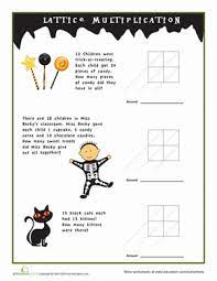Halloween Multiplication Word Problems Worksheet Education Com