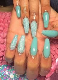 Hi everyone!!in this video i'll be creating a set of real acrylic nails prefect for summer! Follow Essenceaq For More Great Content Teal Acrylic Nails Beauty Hacks Nails Hot Nails