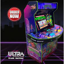 7500+ atgames legends coinopsx arcade mame/console games plus ++ bonus dragons lair 32 new 4 players custom slim or retro arcade cabinet with trackball and wrap included ready. Tmnt 4 Player Boss Arcade Machine