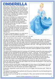 Read on for some hilarious trivia questions that will make your brain and your funny bone work overtime. Cinderella Esl Reading Comprehension Worksheets