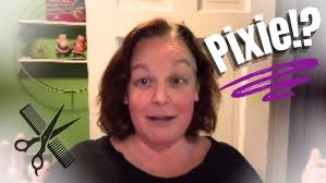 Long hair to short pixie cut before and after