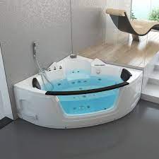 Every jacuzzi® hot tub has been researched and engineered to deliver advanced hydrotherapy and jacuzzi® hot tubs are available in different sizes, colours and designs. Whirlpool Bath Tub London 135x135 140x140 157x157 Cm Glass Heater Ozone Led Spa Supply24